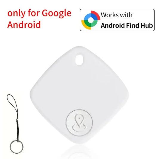 Mini Pet Tracking Device Cat Dog Finder Locator Smart Bluetooth GPS Tracker Anti-Lost Reminder Works with Android iOS Findmy App Solveify