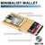 Minimalist Pop up Wallet with Money Clip, All Aluminum Slide Rfid Slim Card Holder TOYFID Wallet