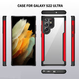 Metal Transparent Phone Case for Samsung S22 Anacotte