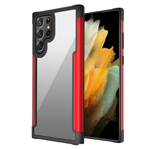 Metal Transparent Phone Case for Samsung S22 Anacotte