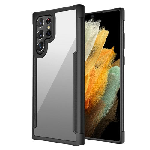 Metal Transparent Phone Case for Samsung S22 Anacotte