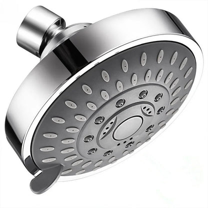 5 Modes High Pressure Shower Head 4 Inch High Flow Fixed Showerheads Sprayer Bathroom Rain Showerhead Faucet Replacement Part Solveify