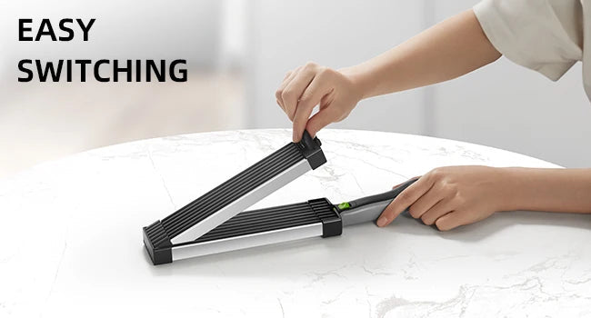 ONCE for All Meat Slicer and  Knife Set for Meat Slicing , Manual Fresh Meat Cutter, Slicer for Beef, Pork, Chicken Breast Solveify