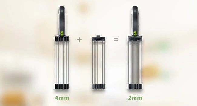 ONCE for All Meat Slicer and  Knife Set for Meat Slicing , Manual Fresh Meat Cutter, Slicer for Beef, Pork, Chicken Breast Solveify