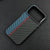 For Magsafe Carbon Fiber Texture Armor Case For iPhone 17 17Pro Max 16 Pro Ultrathin Alloy Lens Wireless Charge Hard Cover Coque Solveify