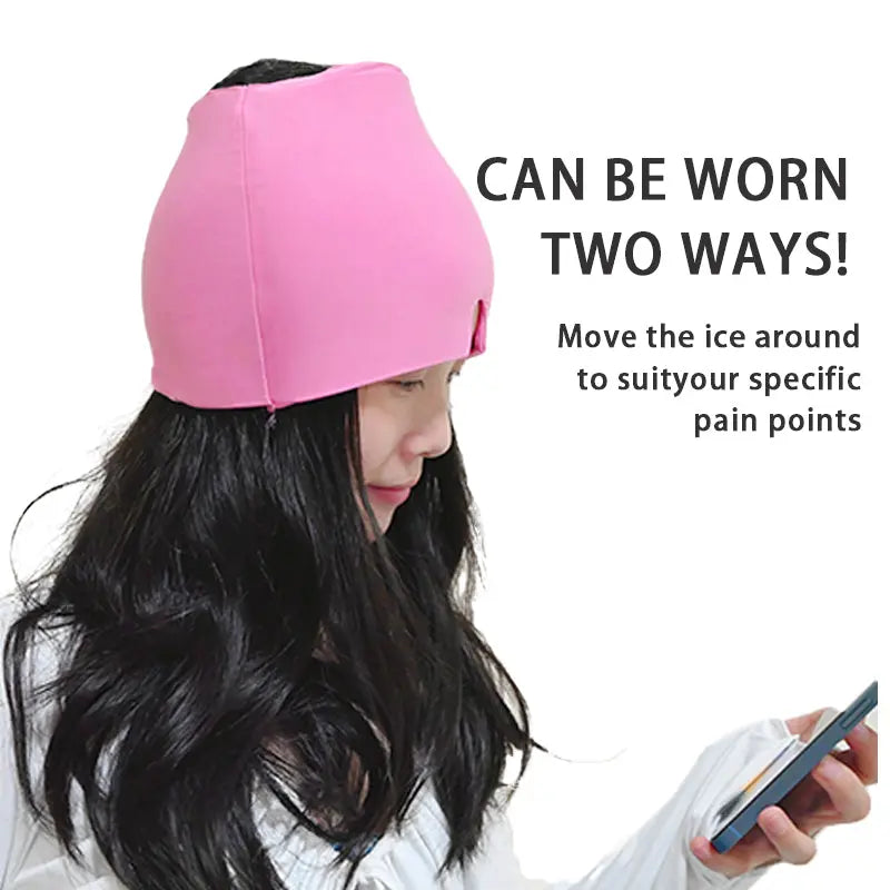 360° Cold Therapy Migraine & Stress Relief Cap Solveify