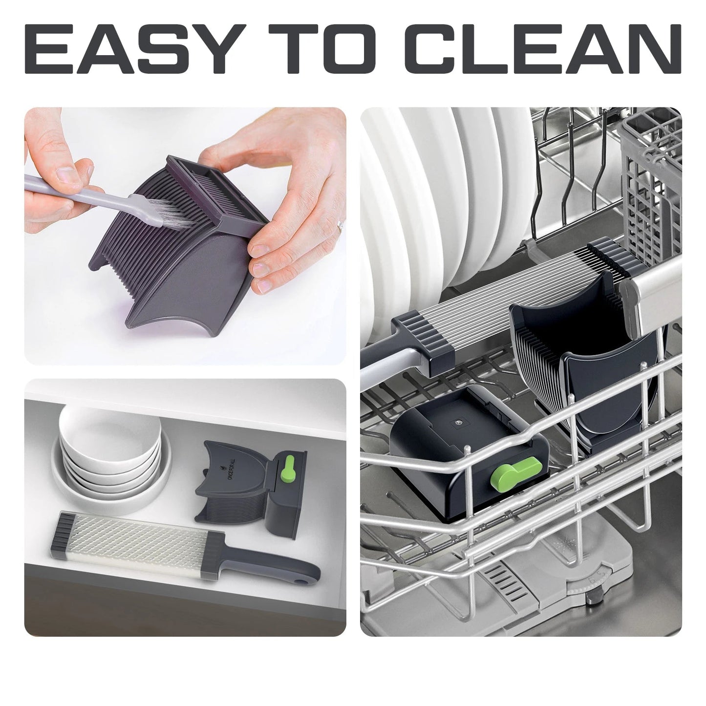 ONCE for All Meat Slicer and  Knife Set for Meat Slicing , Manual Fresh Meat Cutter, Slicer for Beef, Pork, Chicken Breast Solveify