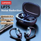Lenovo LP75 TWS Wireless Bluetooth V5.3 Earphones IPX5 Digital Display Ear Hook Earbuds HiFi Stereo Noise Reduction Headphones Solveify