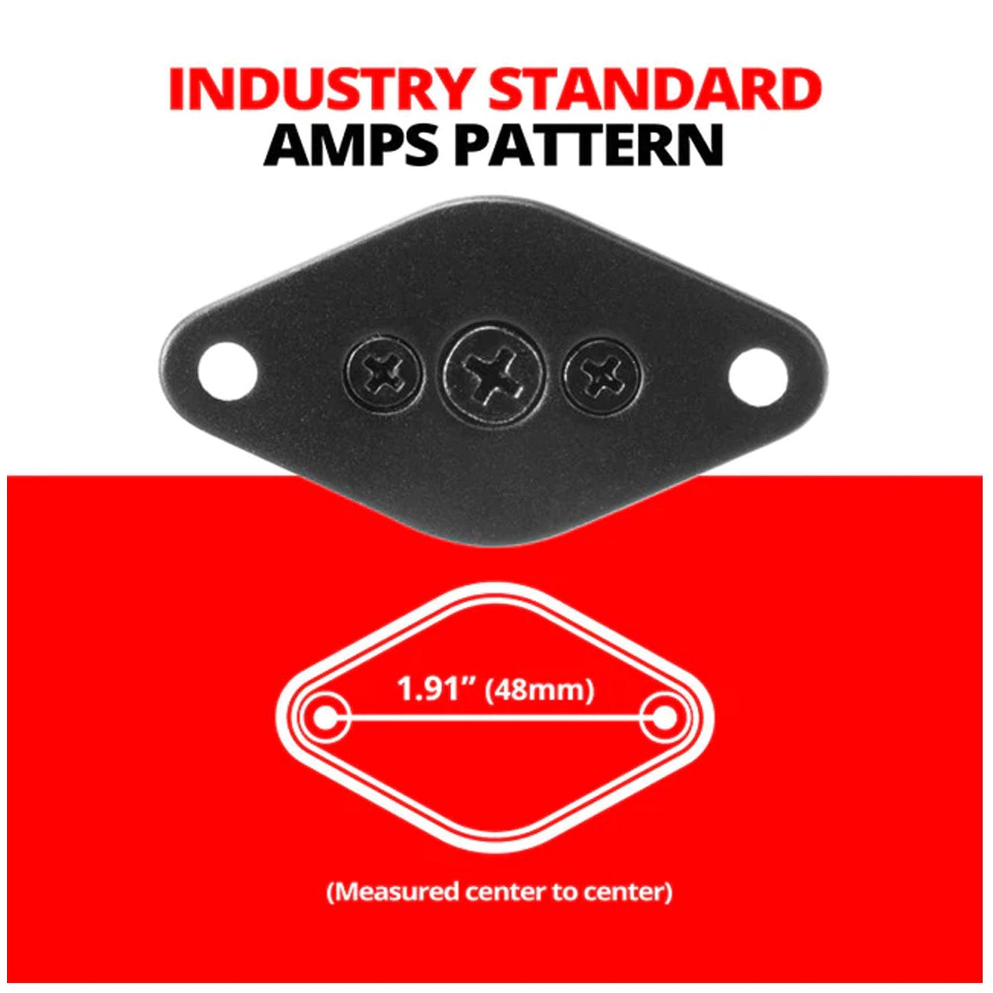 Impact Series Diamond Base Adapter with 26mm Ball GRIP'R