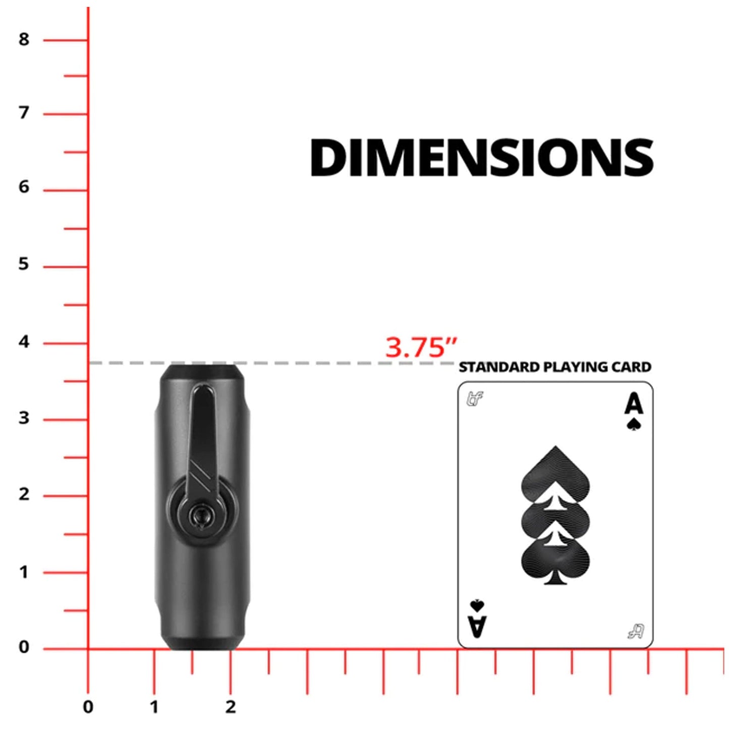 IMPACT SERIES LEVER ARM | 3.75" ALUMINUM DIE-CAST ARM | 26MM BALL & SOCKET SYSTE GRIP'R