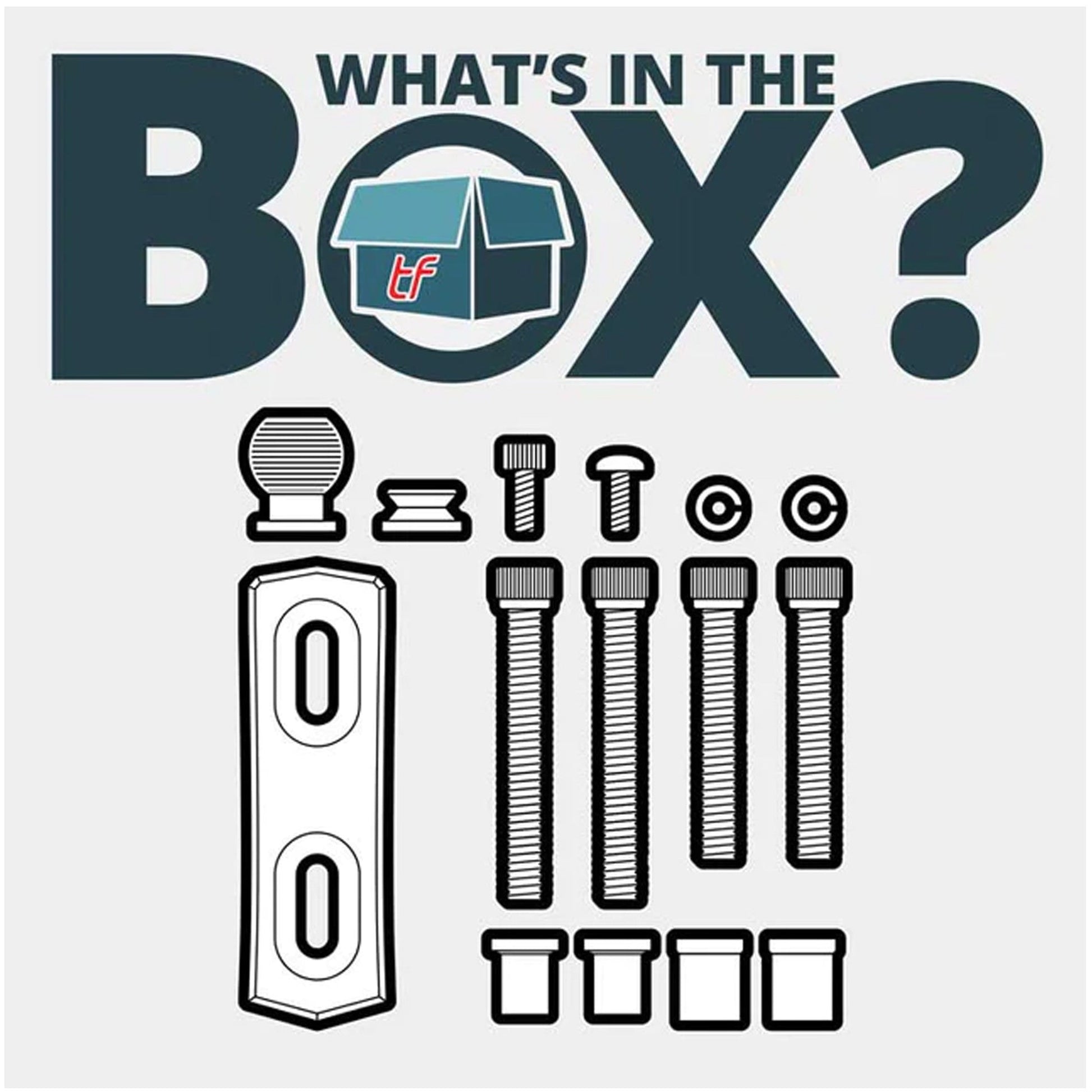 PERCH / BRAKE / CLUTCH MOUNT | 20 SERIES™ | 20MM BALL & DOVE TAIL GRIP'R