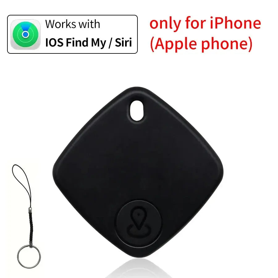 Mini Pet Tracking Device Cat Dog Finder Locator Smart Bluetooth GPS Tracker Anti-Lost Reminder Works with Android iOS Findmy App Solveify